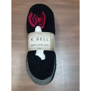 K.Bell Sherpa Slipper Socks Size S/M Shoe Size 5-8.5 NWT